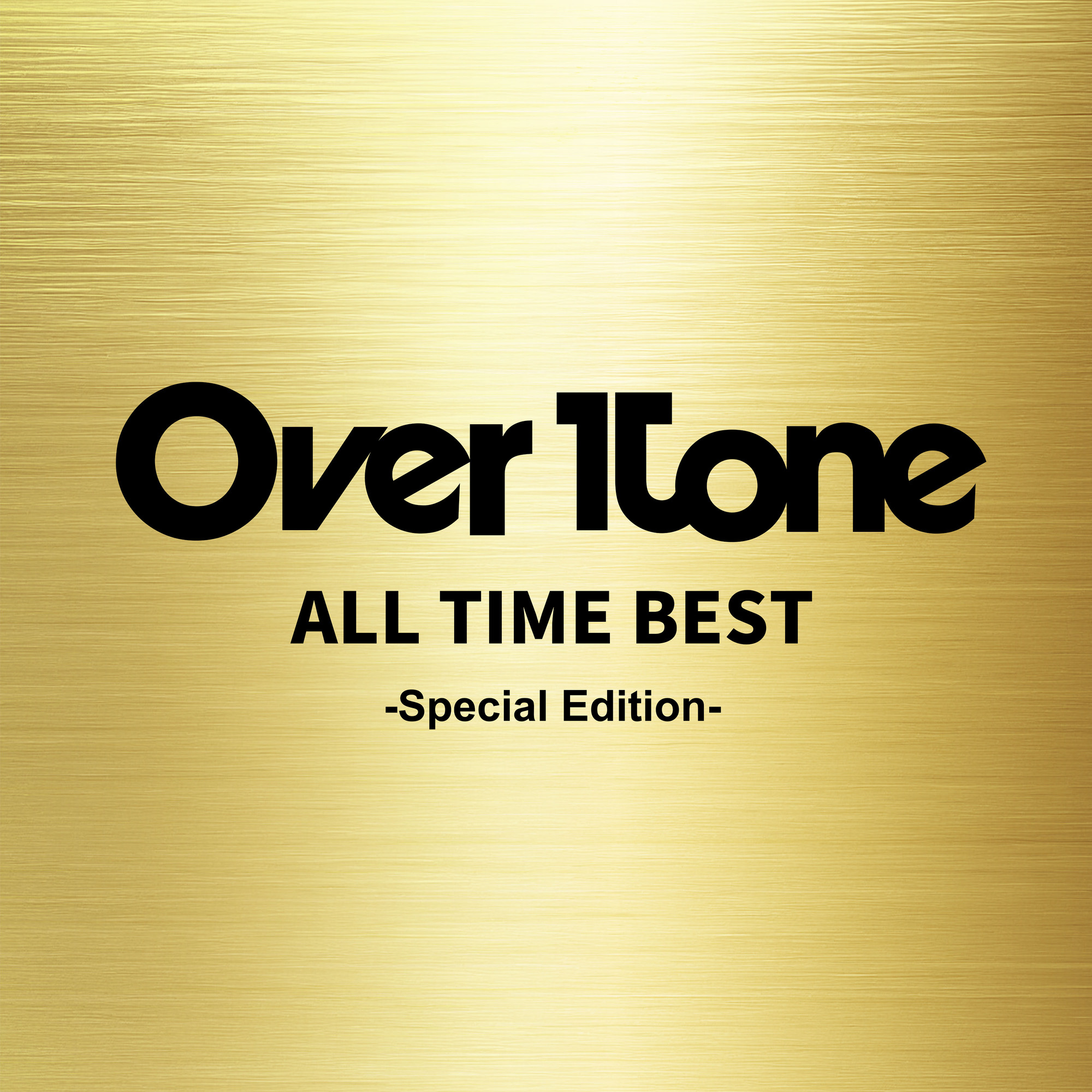 OverTone ALL TIME BEST Special Editionジャケット(GOLD)